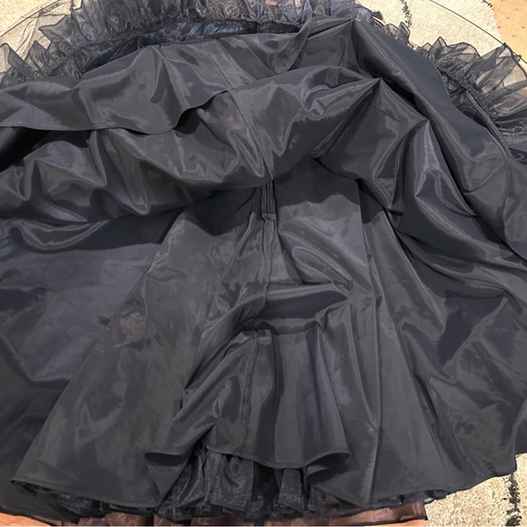 Byron Lars Anthropologie Beauty Mark Tulle Halter Midi Dress - Picture 9 of 13